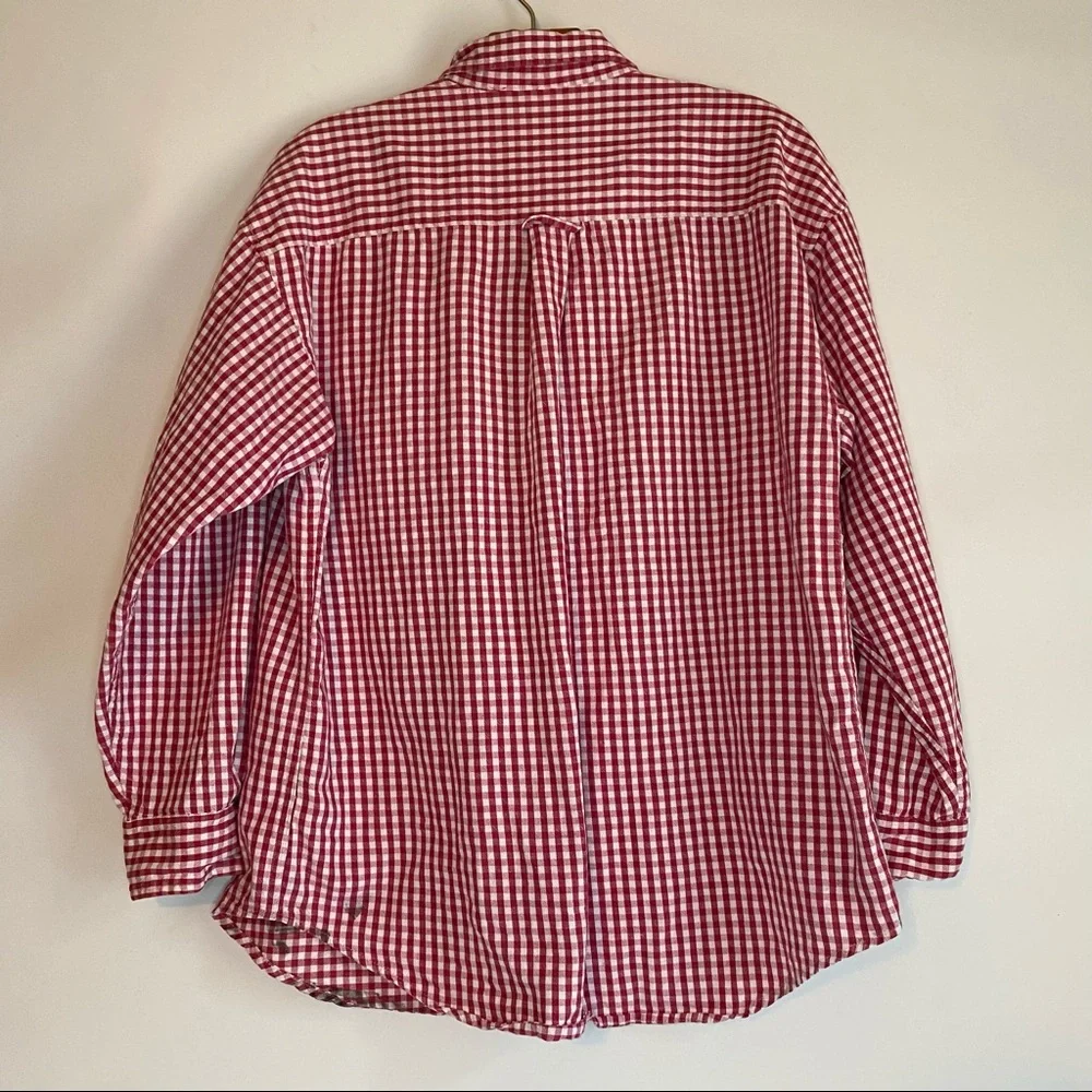 Vintage Acme Clothing Co All American Classic Plaid Embroidered Button Up Size M - Picture 8 of 10